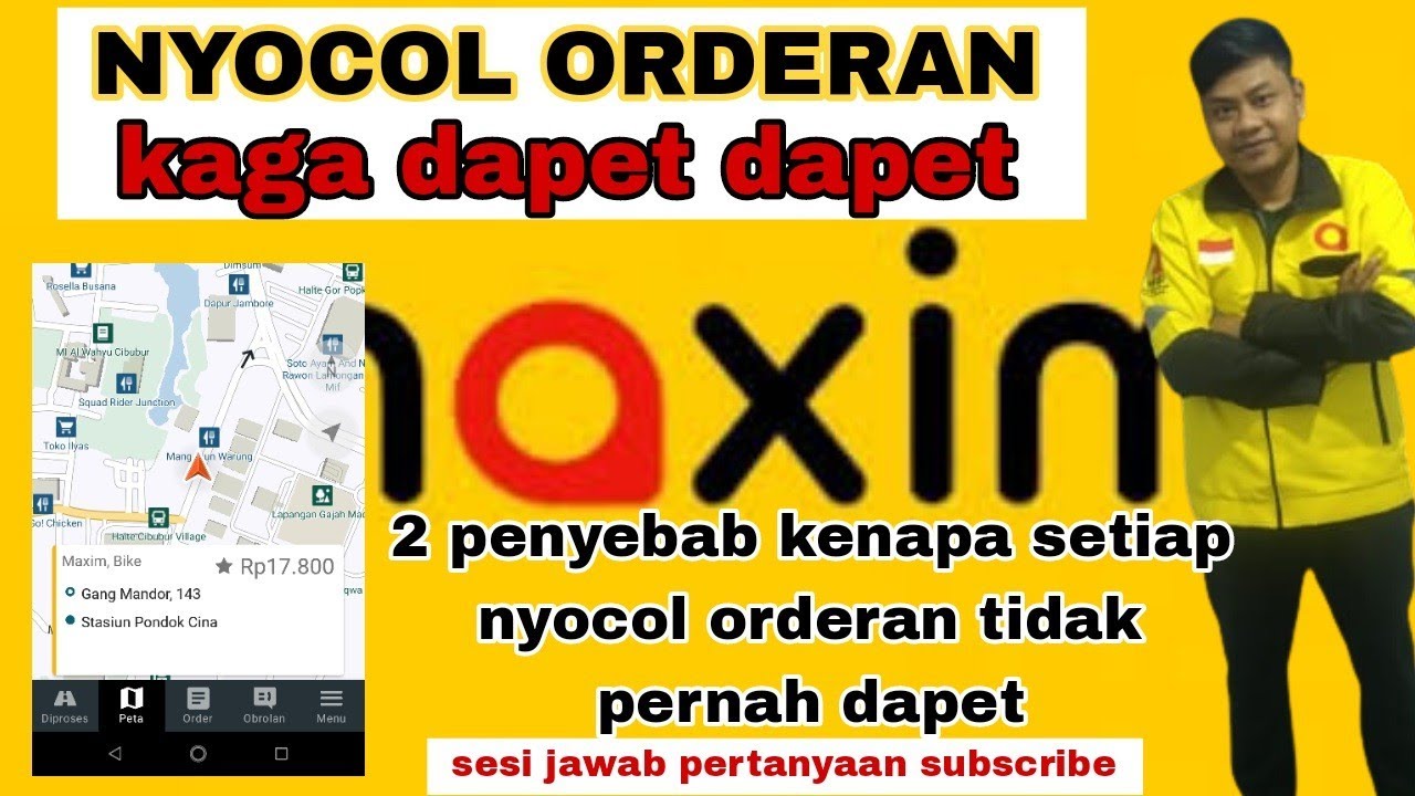 penyebab orderan nyocol susah masuk ke akun taxsee driver #maxim #taxseedriver