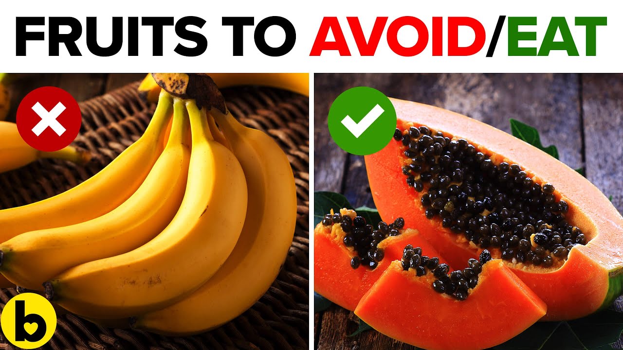 ⁣8 Healthy Fruits You Should Be Eating And 8 You Shouldn’t