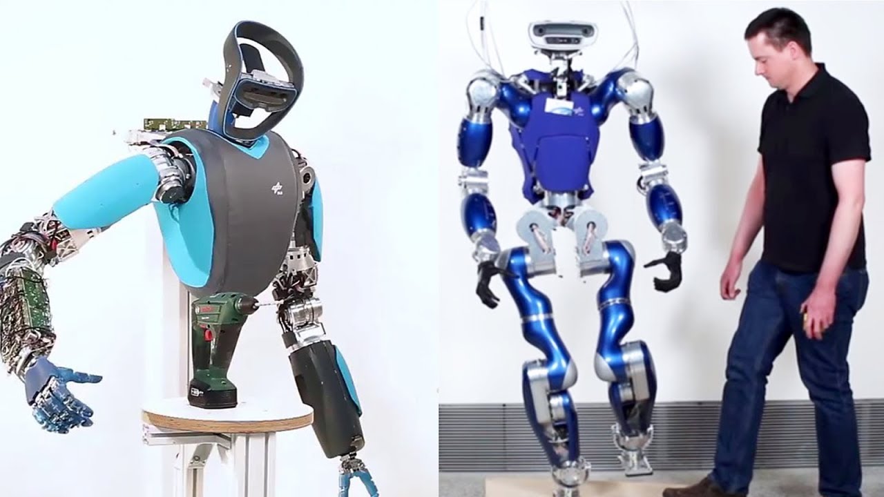3 Cool Humanoid Robots Under Developing Prepared For Disaster Response Difficult Multi Tasks Youtube