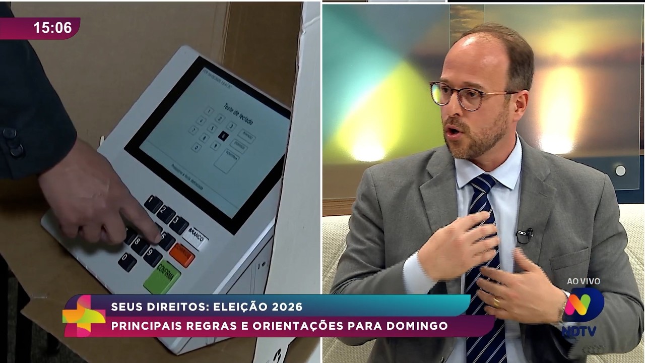 Eleições 2026: veja as principais regras para votar neste domingo