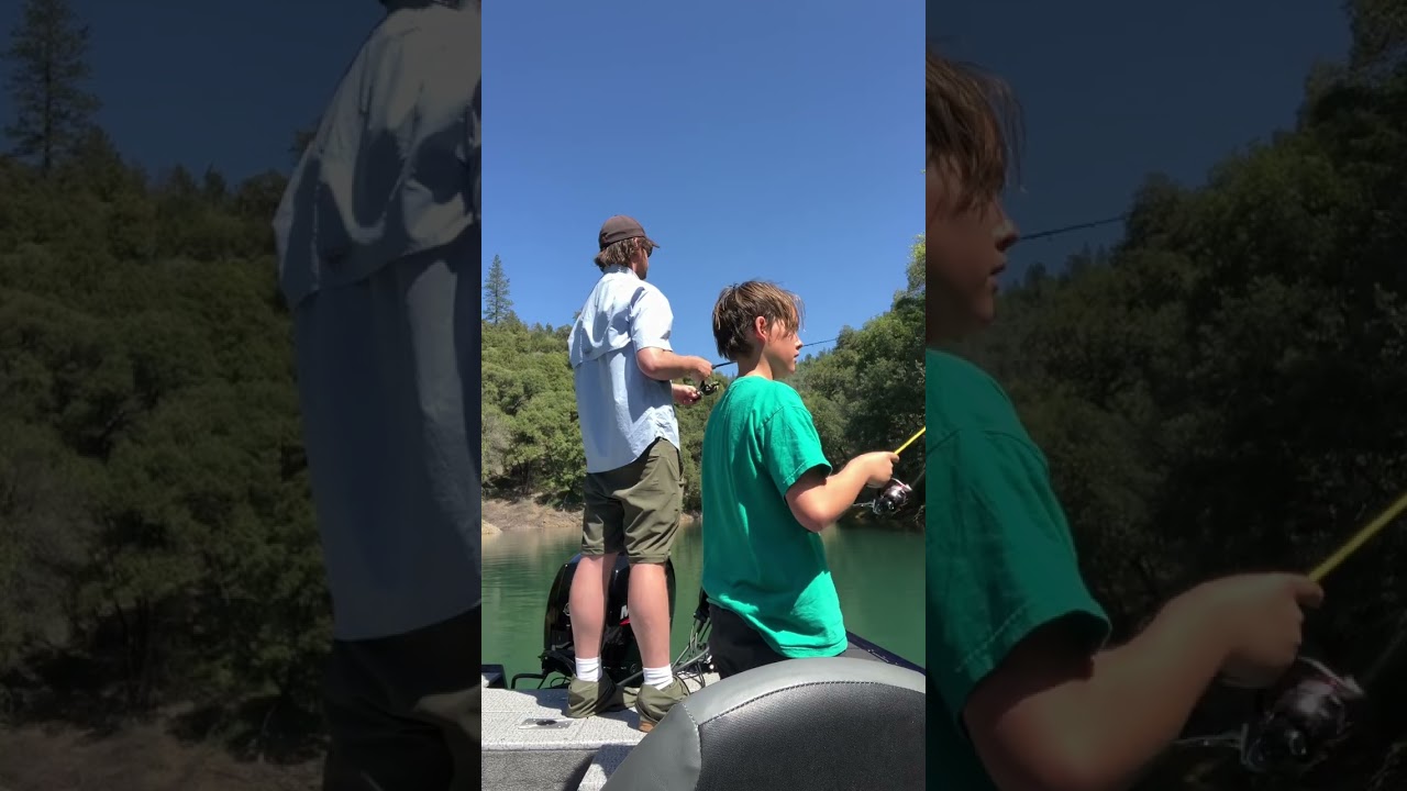 Fishing at lake Shasta #bassfishing #bass #fishing