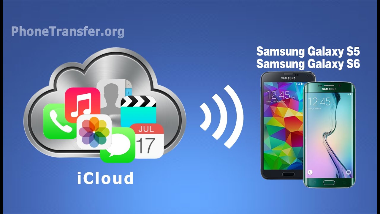 How to Transfer All Data from iCloud to Samsung Galaxy S6,Galaxy S5, S6