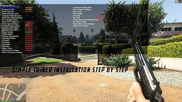 GTA 5 : HOW TO INSTALL SIMPLE TRAINER (2023) MOD🔥🔥🔥