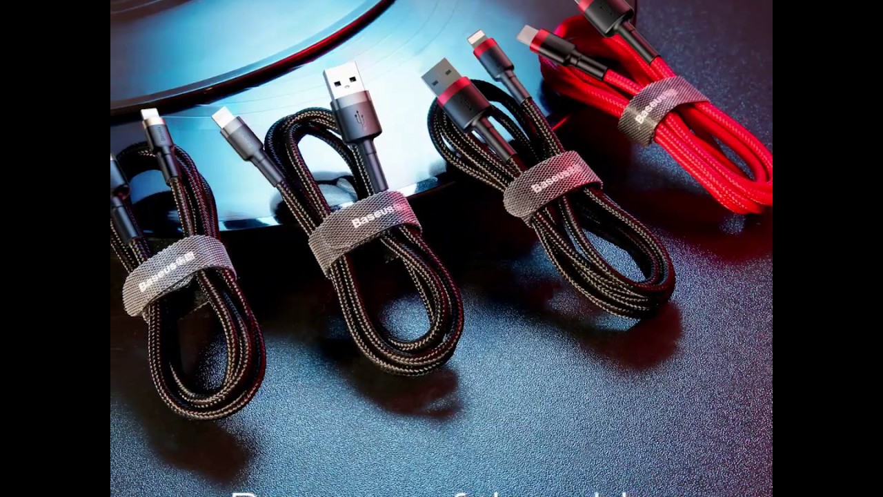 Baseus Usb/Lightning Fast Charging Cable.