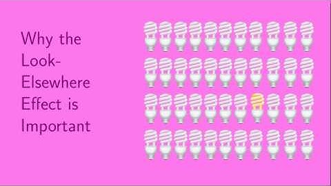 Why the Look-Elsewhere Effect is Important