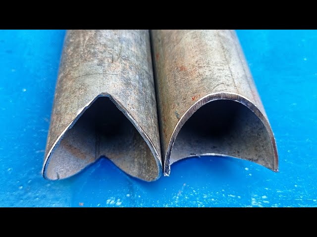 Metal Tube Joint Tricks // Round Tube Welding 