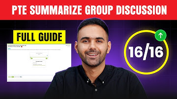 PTE Summarise Group Discussion: Complete Tutorial, Proven Template & Examples