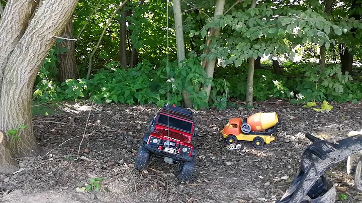 Rc4wd Warn Winch 8274 lifting Traxxas TRX-4