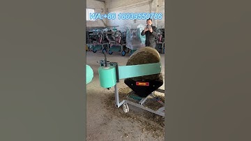2024 new fully automatic green storage baling and wrapping machine