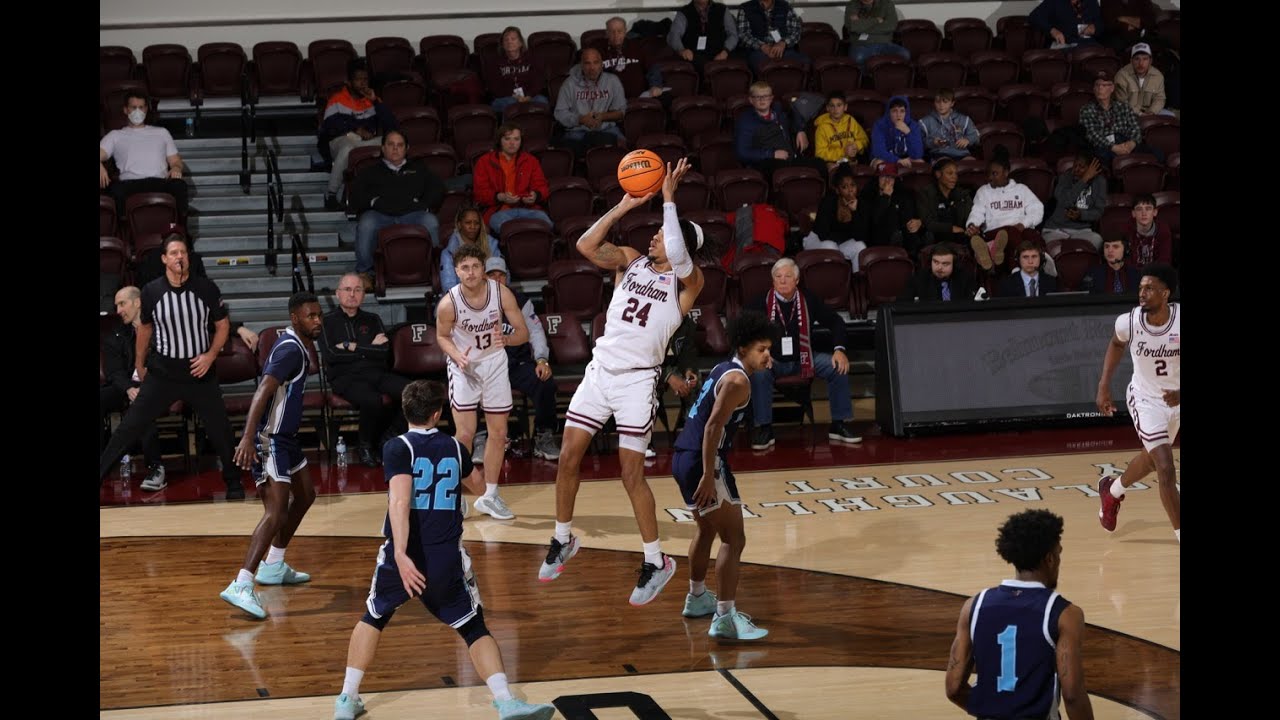 MBB: Fordham vs. Maine Highlights