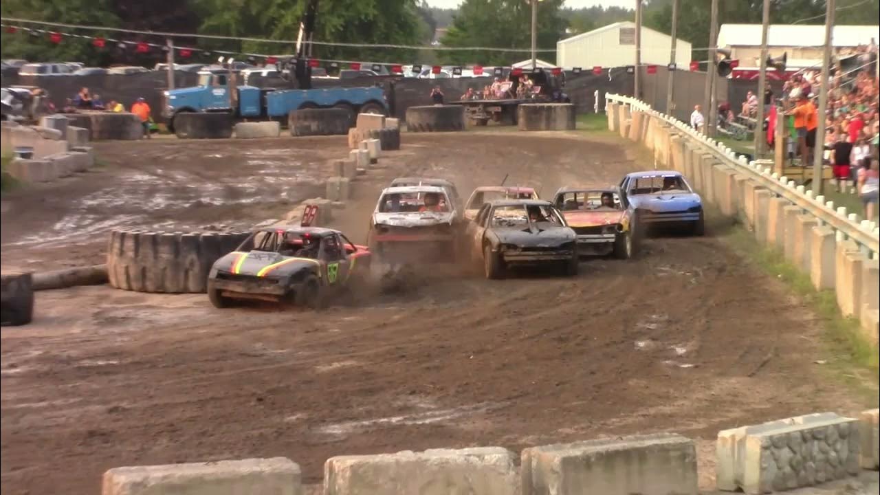 Bump And Run Racing!! Alpena County Fair 2021!! - YouTube