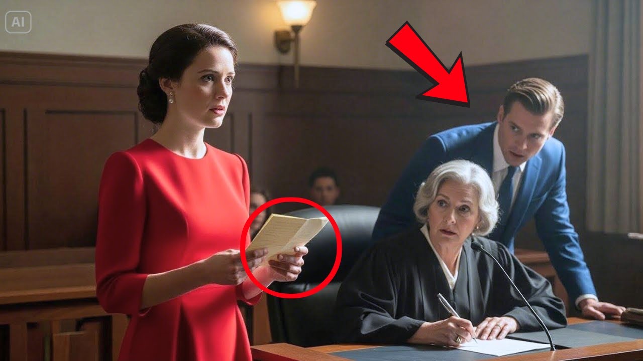 El juez estaba listo para firmar el divorcio — Hasta que la esposa del billonario sacó un acuerdo pr