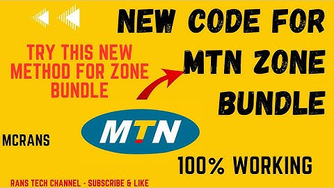 NEW WAY TO ACCESS ZONE BUNDLE | BEST WAY | ALTERNATIVE WAY | MTN | RANS TECH CHANNEL