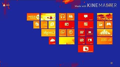 Windows 7 Turns to Windows 8 intro Effects in Robot Flip