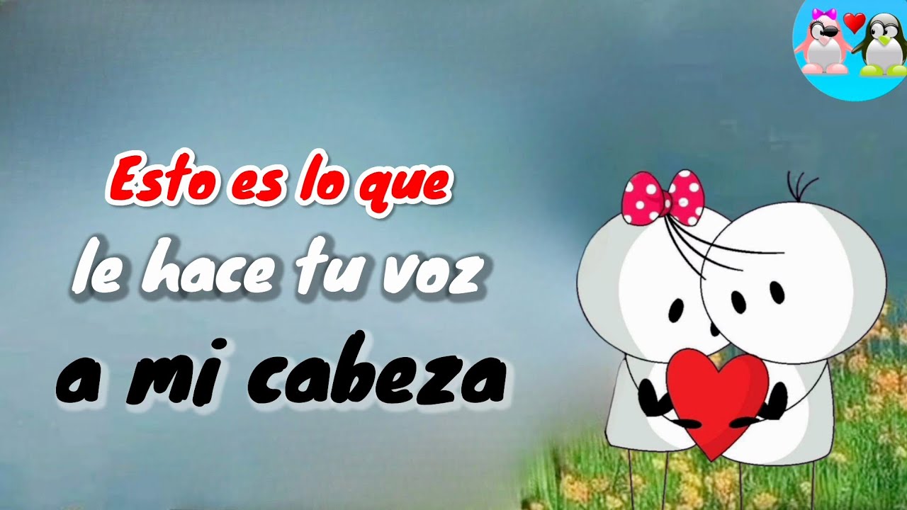 Tengo que decírtelo AMOR de mi vida