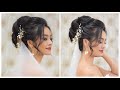 New Simple Bridal Hairstyle For Long Hair.