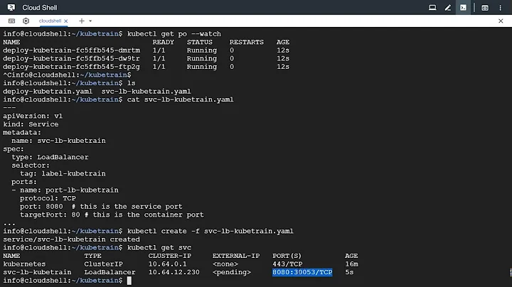 Kubernetes Networking / Service : Load Balancer