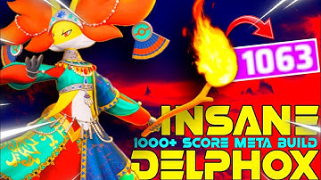 MAKE 1000+ SCORE EASILY WITH THIS INSANELY STRONG EMBLEM BUILD OF DELPHOX IN NEW MAP | POKEMON UNITE
