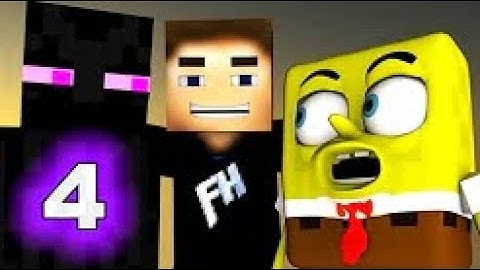 SPONGEBOB IN MINECRAFT 4! ♫ (3D Animation) (Reuploaded)