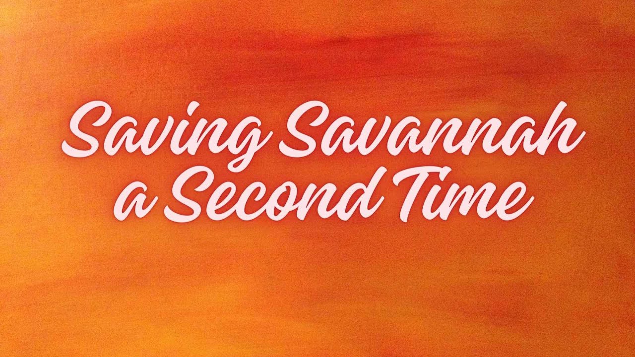 Saving Savannah a Second Time