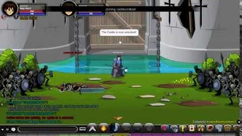 AdventureQuest Worlds- Walkthrough Part 2- Undead Invasion(2/2) Good or Evil?