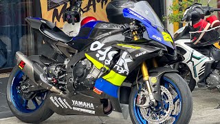 Yamaha R1 Full System Akrapovic Titanium | install full system akrapovic r1