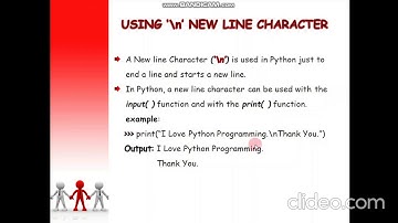 Using Separtor & New Line Character and Tab Space within print Statement