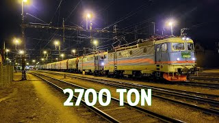 2700 ton söderut