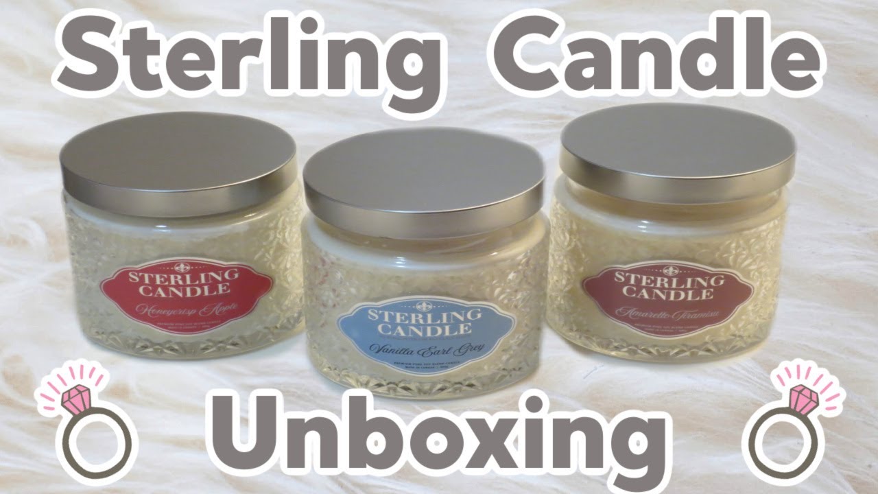 Sterling Candle Unboxing Hidden Jewelry Candles! YouTube