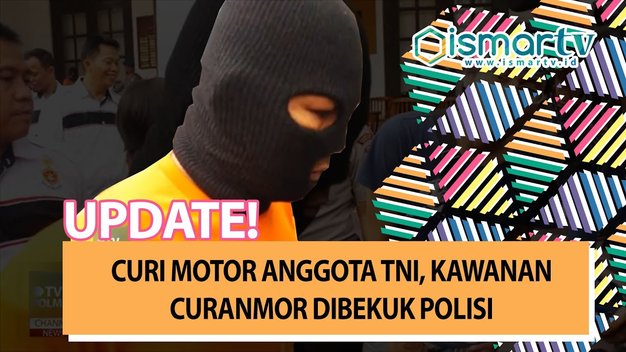 [POLMASTV] CURI MOTOR ANGGOTA TNI, KAWANAN CURANMOR DIBEKUK POLISI