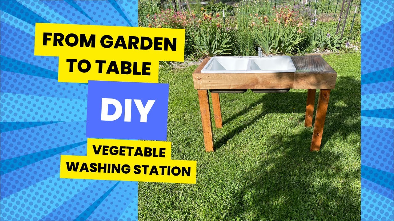 From Garden to Table: Creating a DIY Vegetable Cleaning Station