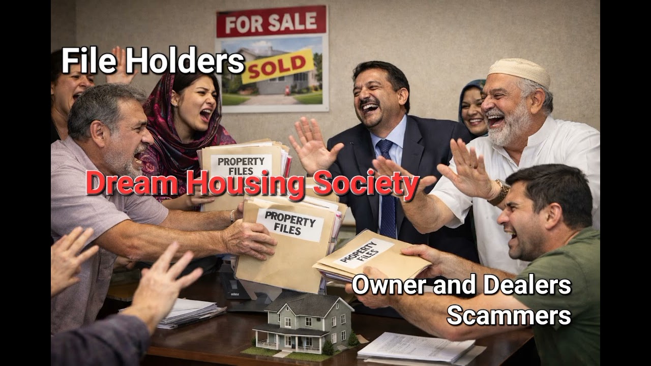 FIA Case on our innocent Usman Sabir by Dream Housing Society Lahore Raiwind 