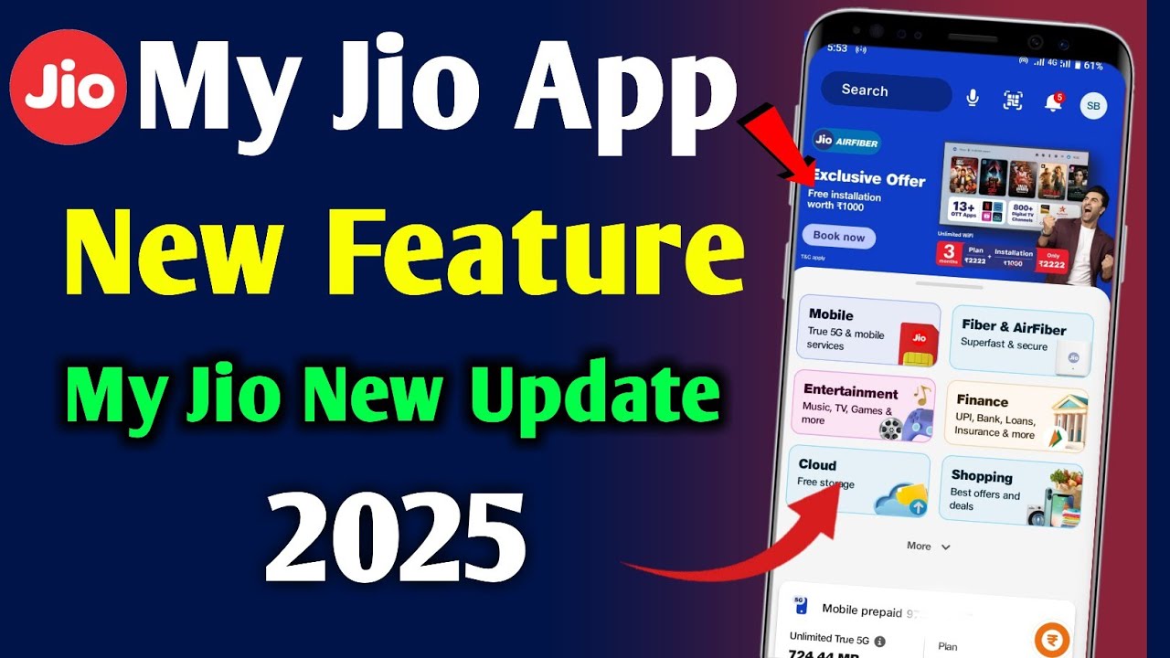My Jio App New Update My Jio App New Features