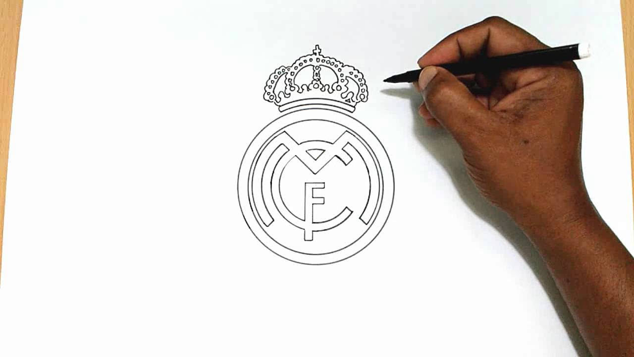 How to Draw the Real Madrid Logo - youtube