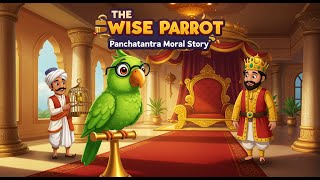 The Wise Parrot Moral Story | Panchatantra Story in English | Cartoon Moral Story #cartoon