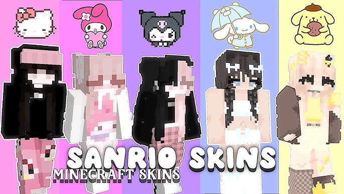 aesthetic minecraft skins for girls 🌙🌻 w/ download links 