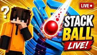 STACK BALL LIVE 🔥 | Can I Reach The TOP 😱 |