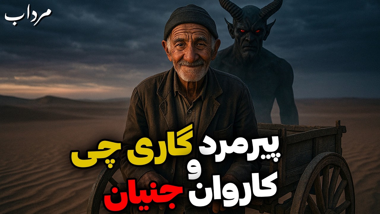 داستان ترسناک پیرمرد گاری چی و کاروان جنیان