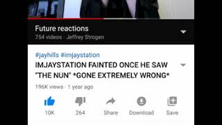 Reaction To Imjaystation Fainted Once He Saw The Nun Gone Extremely Wrong By Jay Hills