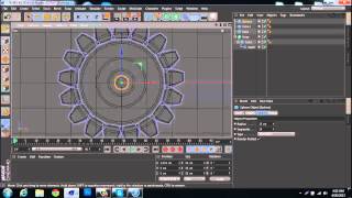 How to make a Cog Gear in Cinema 4D