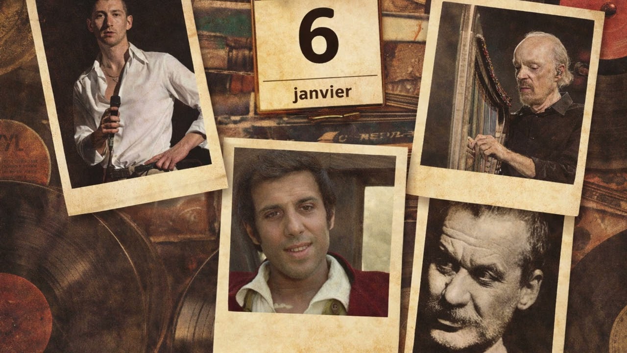 📅 Éphéméride musicale du 6 janvier