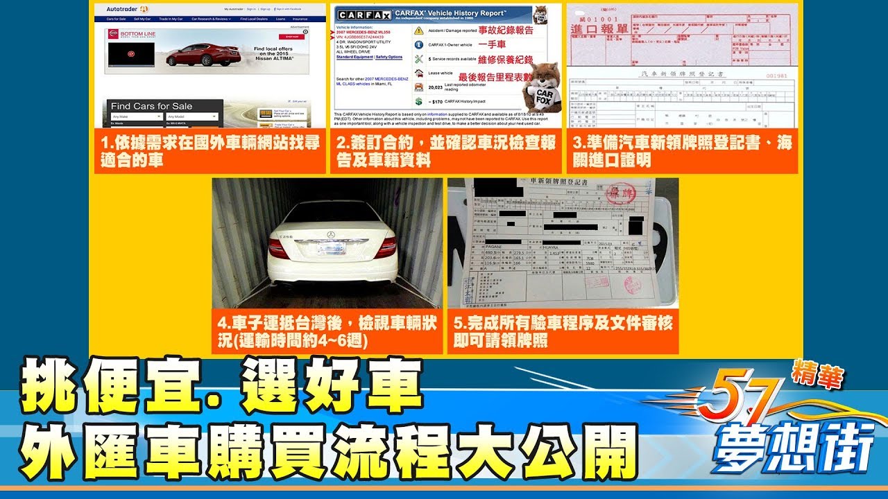 中古車也有好選擇50 60萬高cp值車款 夢想街57號精華 Youtube
