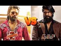 Pushpa 2 vs KGF chapter 2 movie comparison video #video #pushpa2