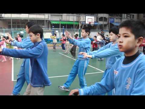 北市忠孝國小五年乙班20101224健康操