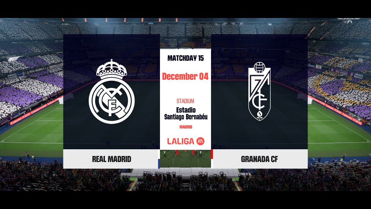 REAL MADRID vs GRANADA CF -Day15- (La Liga)