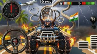 Monster Truck Mega Ramp Impossible Driver - Mega Ramp Car Stunt Master Simulator -Android Gameplay  screenshot 4