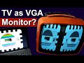 Retro TV as VGA Monitor?