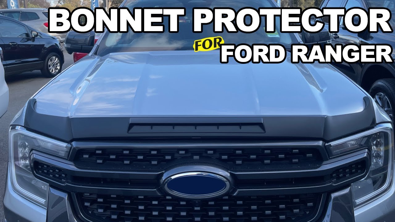 AUSGO Injection Bonnet Protector for Ford Ranger Next-Gen 2022-Onwards Bonnet Guard