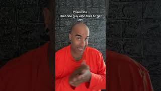 Prison life: that one guy who tries to get off… #prisontycoon #jailbird #bornbehindbars