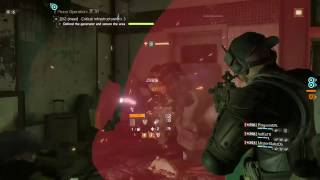 The Division:  NPC using wall breach hacks